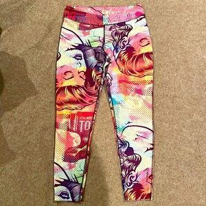 💥Pop Comic Style Reebok leggings💥
